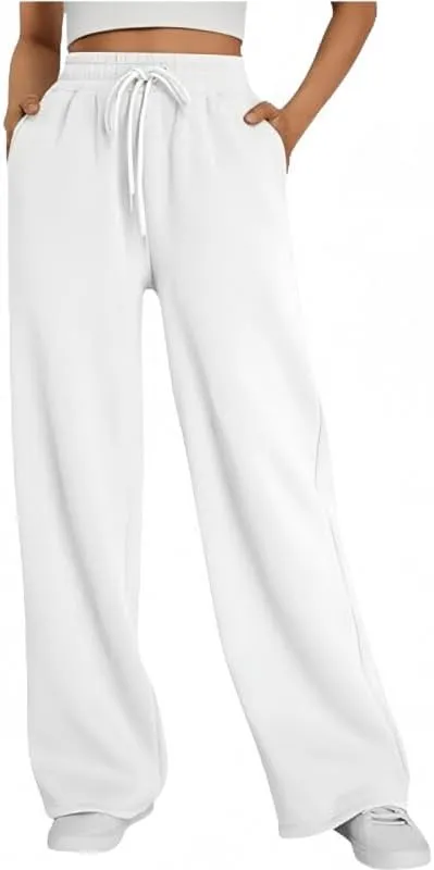 PANTALONES DEPORTIVOS BLANCOS