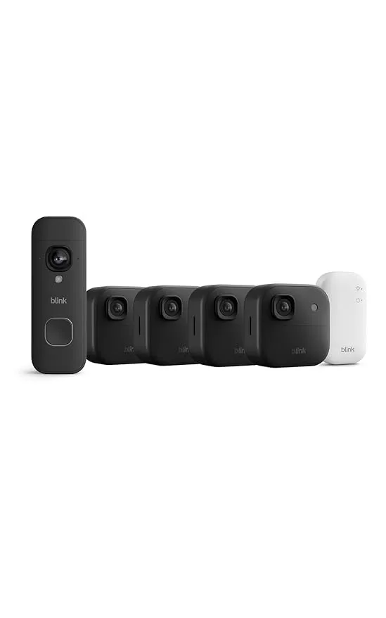 Pack Cámara Exterior 2K+ Blink con Videotimbre y Módulo de Sincronización