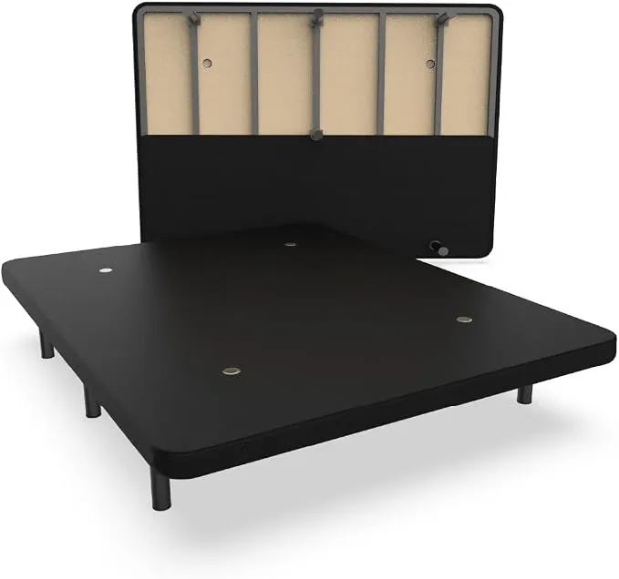 Base Tapizada NALUI 140x190 cm de Acero con Tejido 3D Transpirable