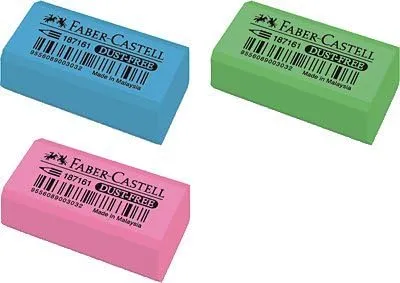 Faber Castell Goma de Borrar 152574 - Pack de 2