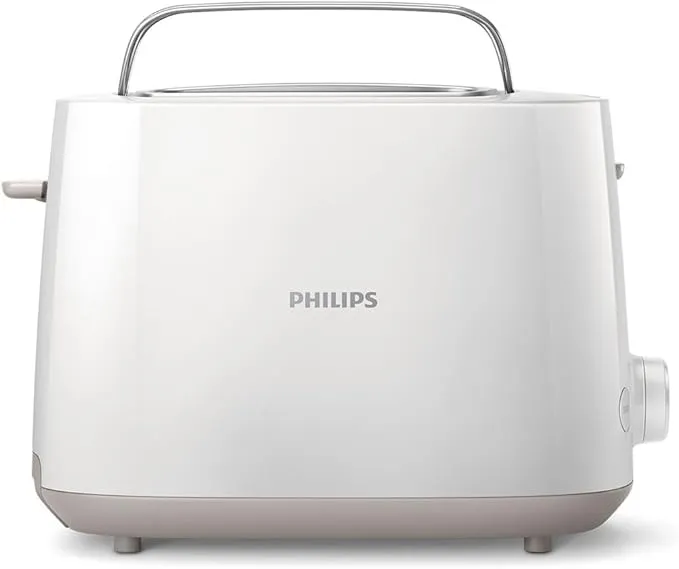Philips Tostadora de Pan con Calientabollos y 2 Ranuras