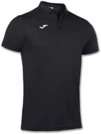 Joma - Polo hobby negro m/c para hombre