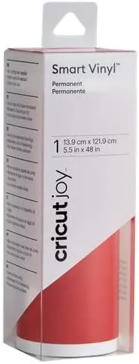 Vinilo Inteligente Permanente Cricut Joy Rojo Tomate
