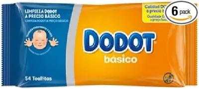 Dodot Toallitas Básico Recambio Pack 6 (324 unidades)
