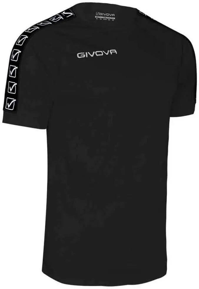 Camiseta Givova Ba01-0010-s Negra Talla S para Hombre