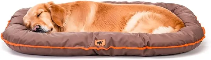 Ferplast Cama para Perro Grande Resistente y Lavable 100x70x12 cm Marrón