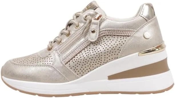 XTI - Zapatilla Mujer Oro