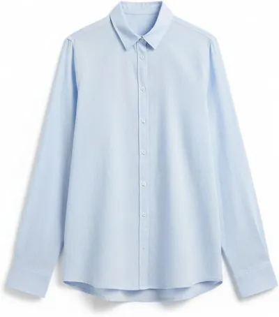 Camisa de Lino Básica para Mujer