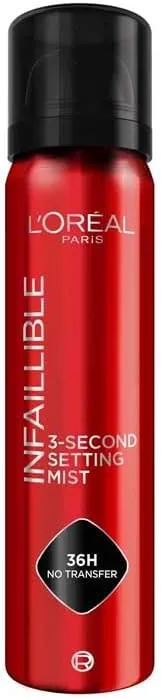 L'Oréal Paris Infaillible Spray Fijador de Maquillaje