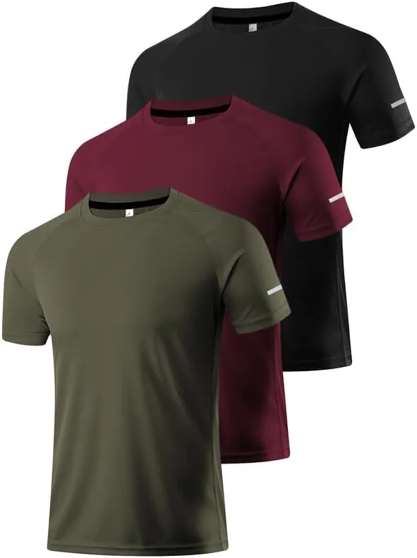 Camisetas Deportivas Manga Corta Hombre