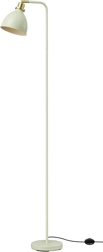 Lámpara de Pie EDISHINE con Cabezal Metálico Ajustable, LED Incluido, Verde