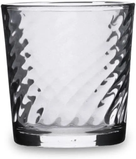 Quid Twist Set 6 Vasos Bajos Vidrio 26cl Sodo