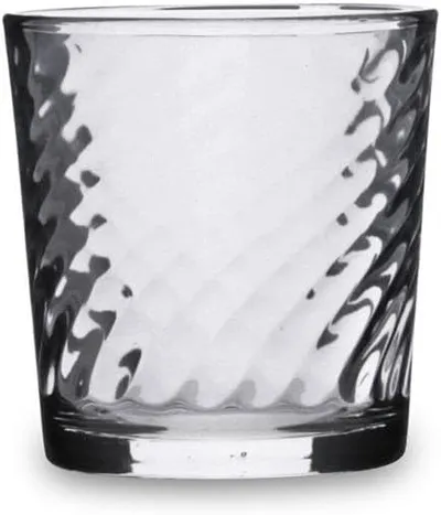 Quid Twist Set 6 Vasos Bajos Vidrio 26cl Sodo