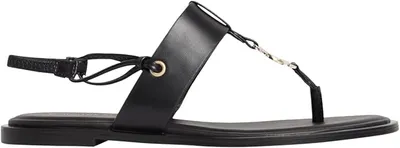 Calvin Klein - Sandalias con tira de dedo para mujer