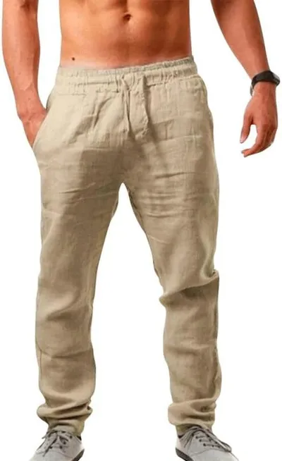 Pantalones de Lino para Hombre Litthing