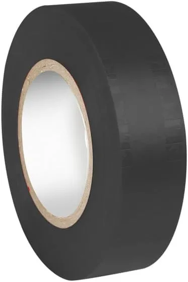 Adam Hall Accessories 580813 BLK - Cinta Aislante Negra 0.13 x 19 mm x 20 m