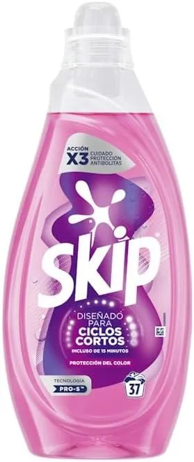 Skip Detergente Ciclos Cortos