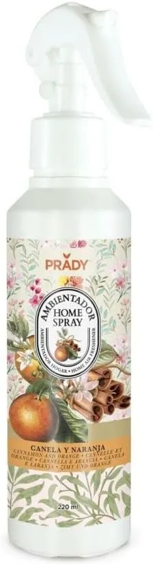 PRADE Ambientador para Casa Spray Canela y Naranja - 220ml