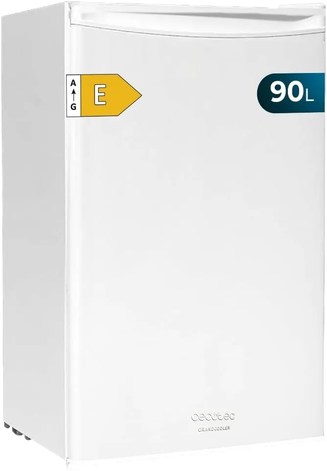 Cecotec Small Fridge 90L Mini Refrigerator Bolero CoolMarket TT 90 White E