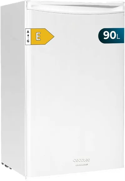 Cecotec Small Fridge 90L Mini Refrigerator Bolero CoolMarket TT 90 White E
