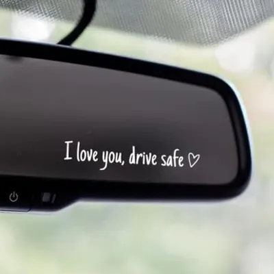 CALCOMANÍA ESPEJO RETROVISOR