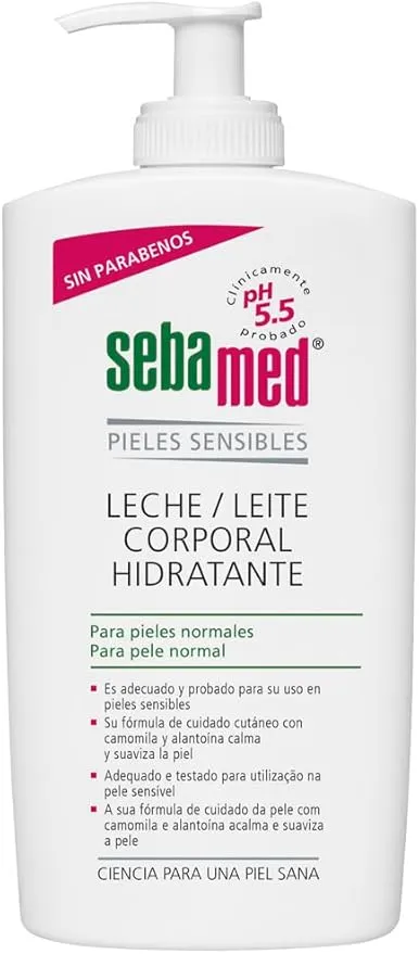 Sebamed - Leche corporal para pieles normales y sensibles