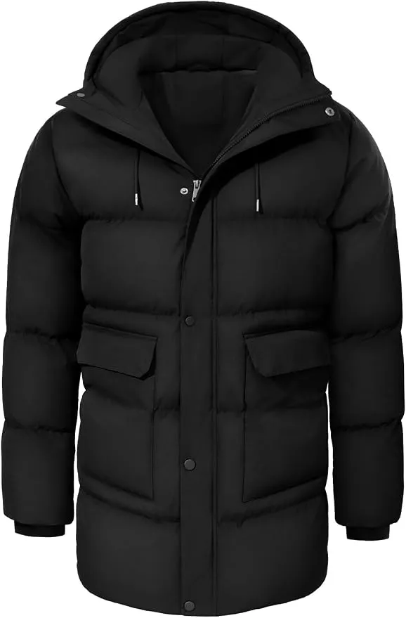 Chaqueta Térmica Acolchada Heekpek para Hombre - Protección Frío y Lluvia