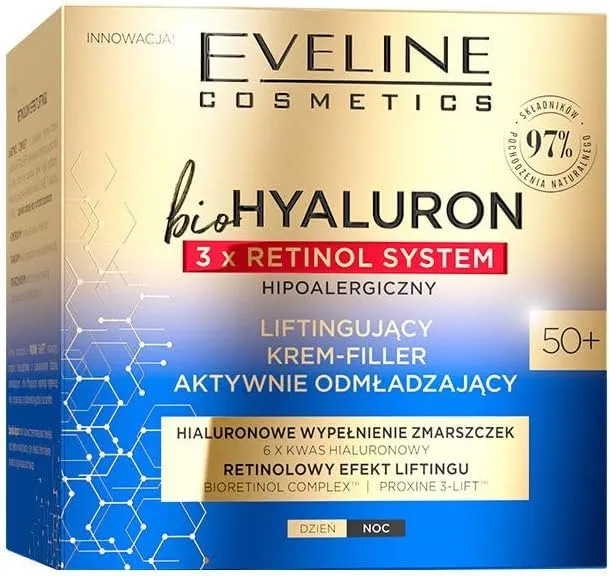 Crema de relleno Eveline BioHyaluron