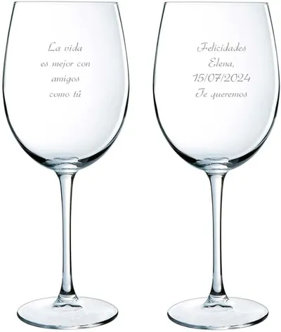 Copas Vino Personalizadas