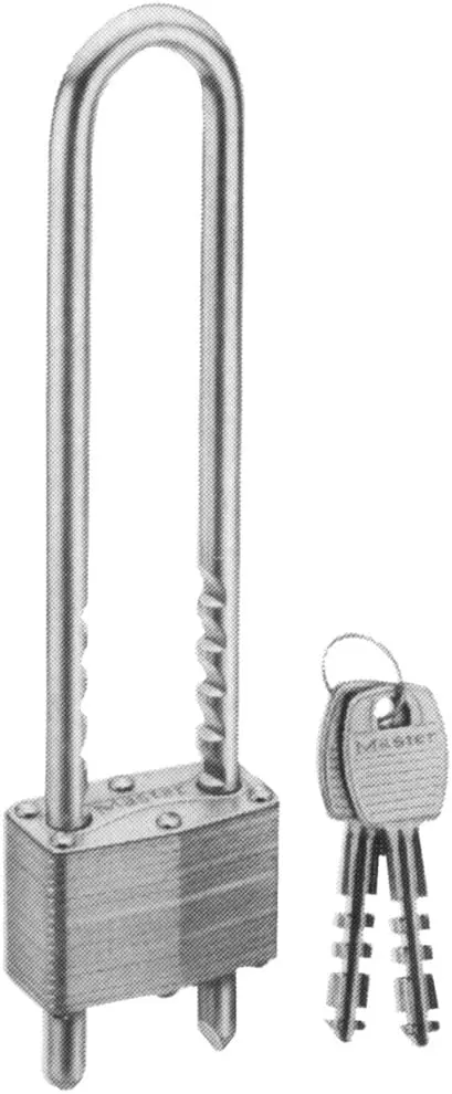 Candado Master Lock 1-3/4" con Grillete Ajustable de 5-3/8" para Bicicleta