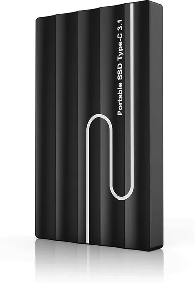 LUDEN'S 2TB Disco Duro Externo, Ultra Slim Portátil 2.5" Almacenamiento