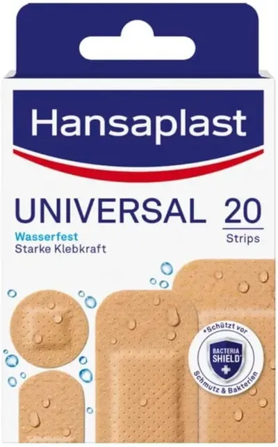 Hansaplast Universal Pflaster Wasserfest 20 Str