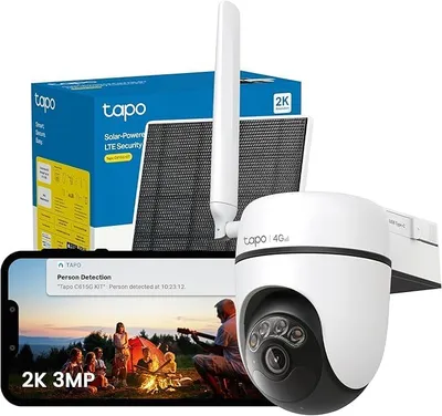 Cámara de seguridad solar Tapo C615G con 4G