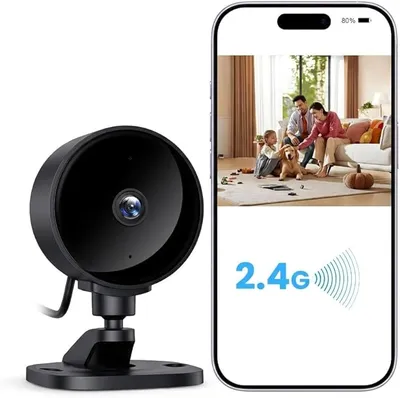 WOLFANG Cámara Vigilancia WiFi Interior 1080P