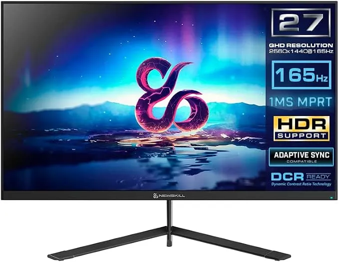 Monitor Gaming NEWSKILL Icarus 27" QHD 165Hz VA Flat