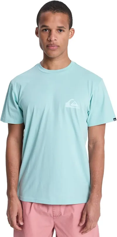 Quiksilver - Camiseta de Manga Corta con Logotipo de SS para Hombre