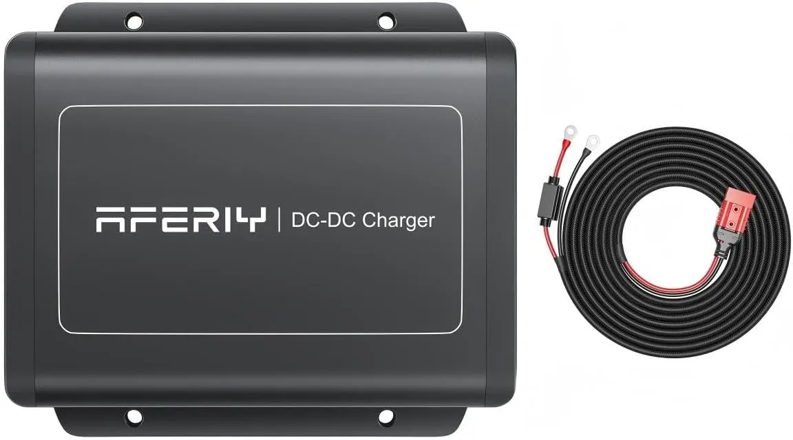 AFERIY Cargador Batería DC060 580W CC-CC 12V/24V para Estaciones de Energía Portátiles y Autocaravanas