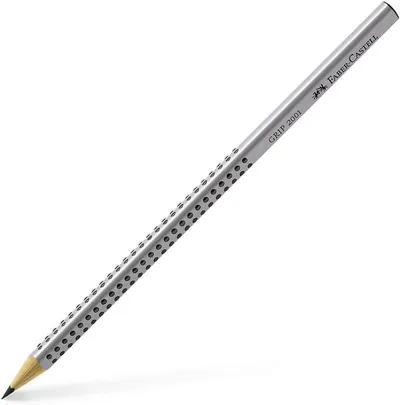 Faber-Castell 117000 - Caja con 12 Ecolápices de Grafito Grip - HB
