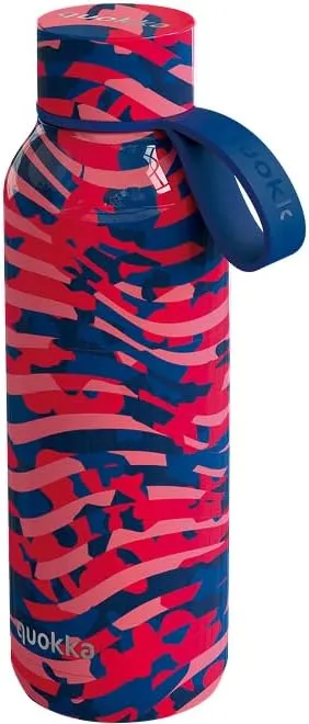 QUOKKA BOTELLA TERMO ACERO INOXIDABLE SOLID CON COLGADOR CLASH 510 ML