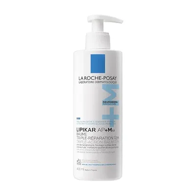 La Roche-Posay Lipikar Baume AP+Max 400ml - Bálsamo Reparador para Piel Sensible y Seca