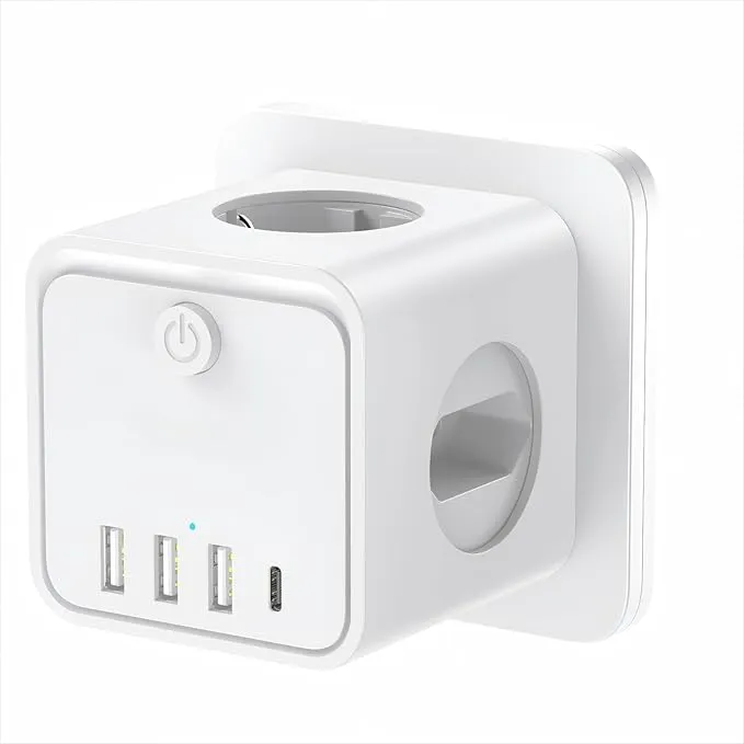 7 en 1 Ladron Múltiples Tomas USB