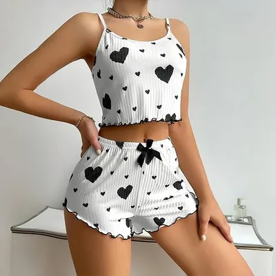 Conjunto de pijama casual para mujer