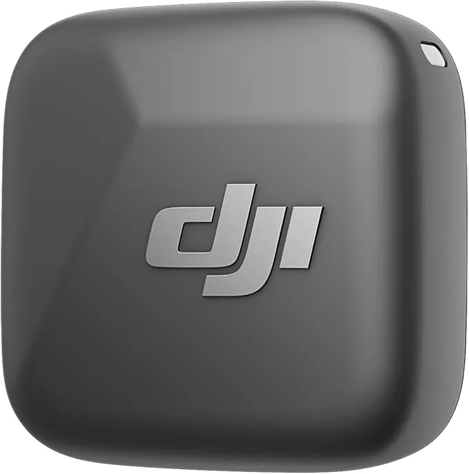 Micrófono DJI Mic Mini Transm Infinity Black - Sonido Profesional y Ligero