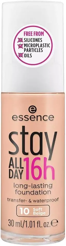 Essence Stay ALL DAY 16h Base de Maquillaje 30ml