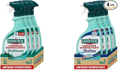 PACK LIMPIADOR SANYTOL MULTIUSOS
