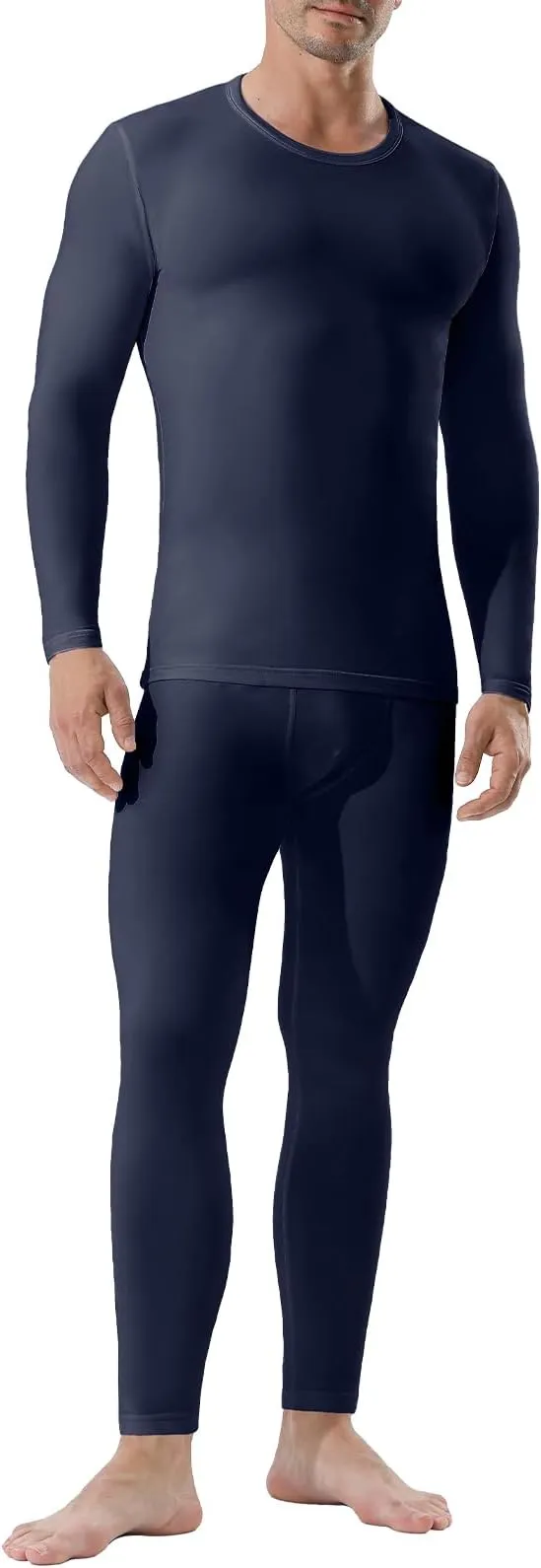 Ropa Interior Térmica Channo para Hombre - Camiseta Manga Larga y Pantalón