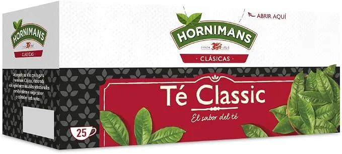 Hornimans Té Classic con Ingredientes 100% Naturales - 25 bolsitas