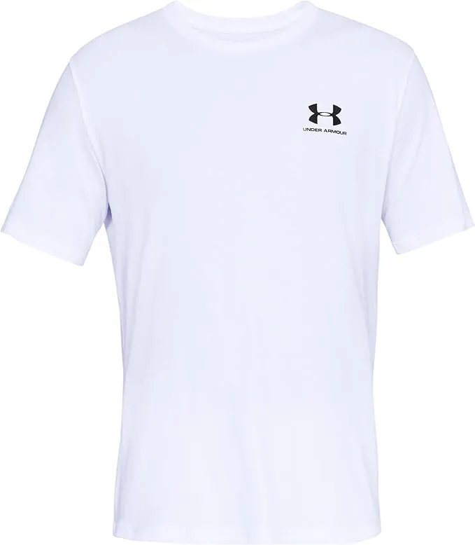 Under Armour Ua Sportstyle Lc Ss Camiseta, Blanco, M Hombre