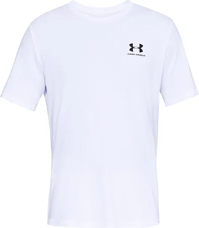 Under Armour Ua Sportstyle Lc Ss Camiseta, Blanco, M Hombre