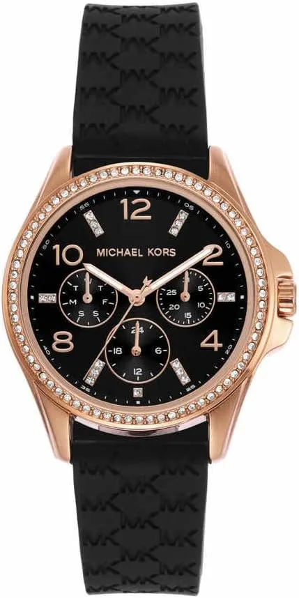 Michael Kors Reloj Pilot para Mujer Negro